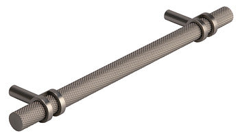 Double ring knurled pull handle