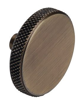 Double ring knurled knob