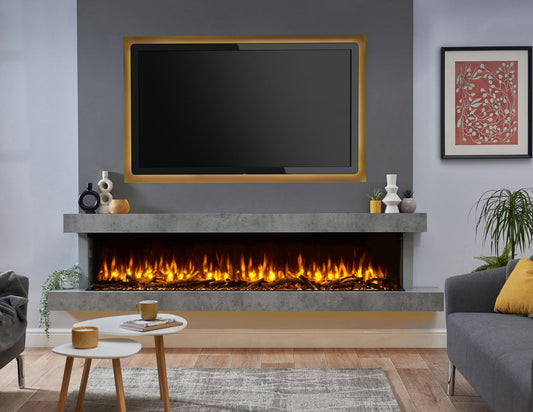 i-Range Slimline Electric Fire
