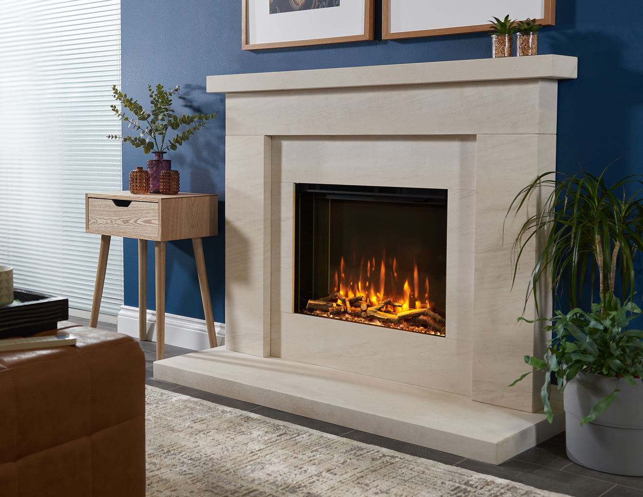 i-Range Slimline Electric Fire