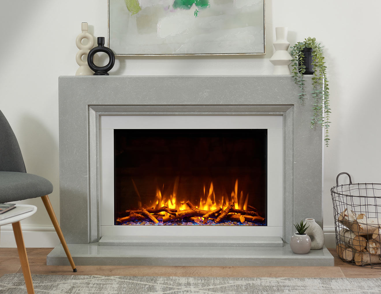 i-Range Slimline Electric Fire