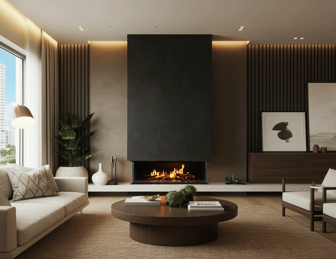 Solus iX Electric Fire