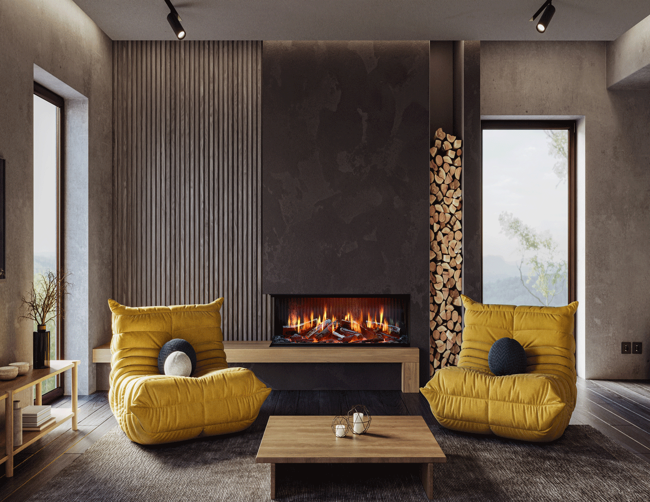 Solus iX Electric Fire