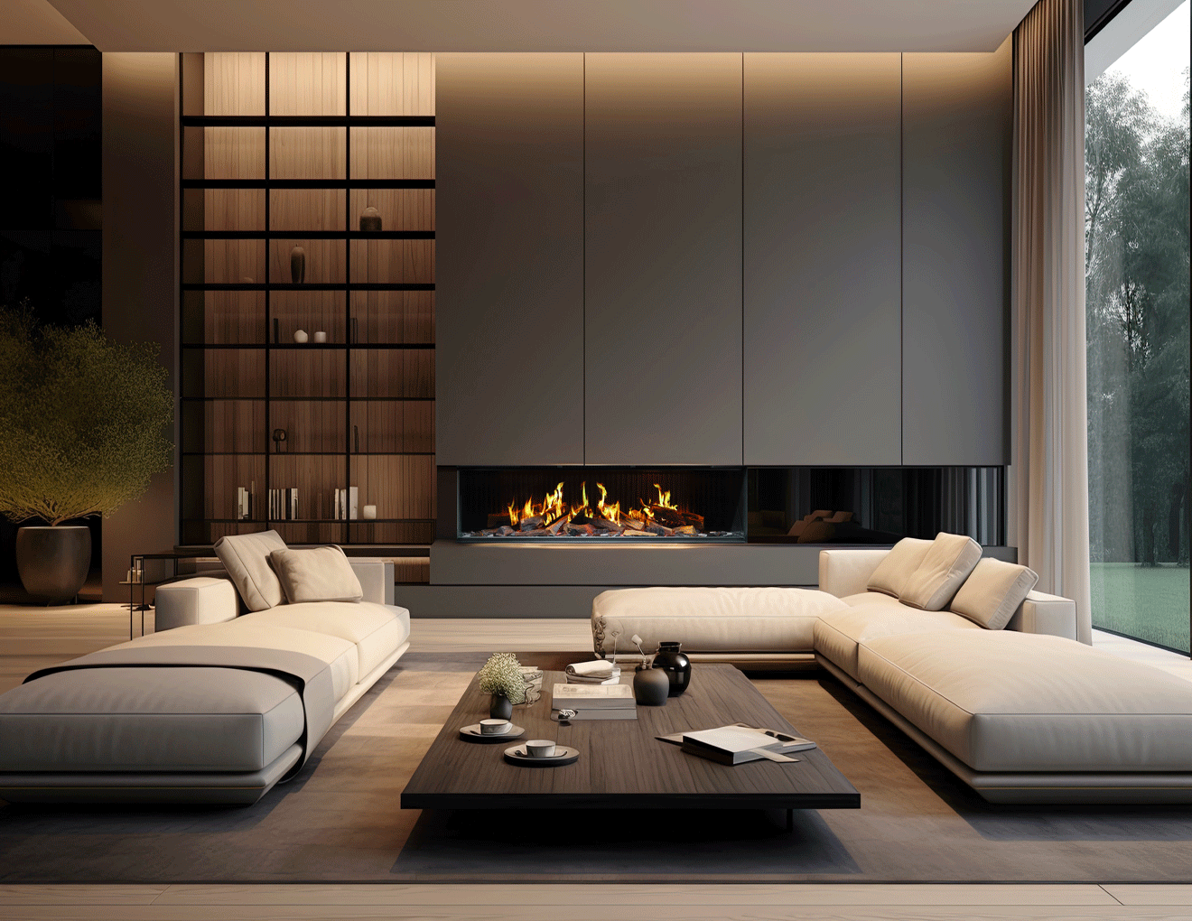 Solus iX Electric Fire